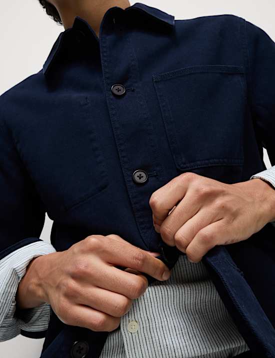 Pure Cotton Chore Jacket