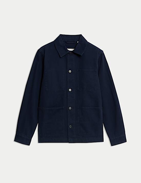 Pure Cotton Chore Jacket