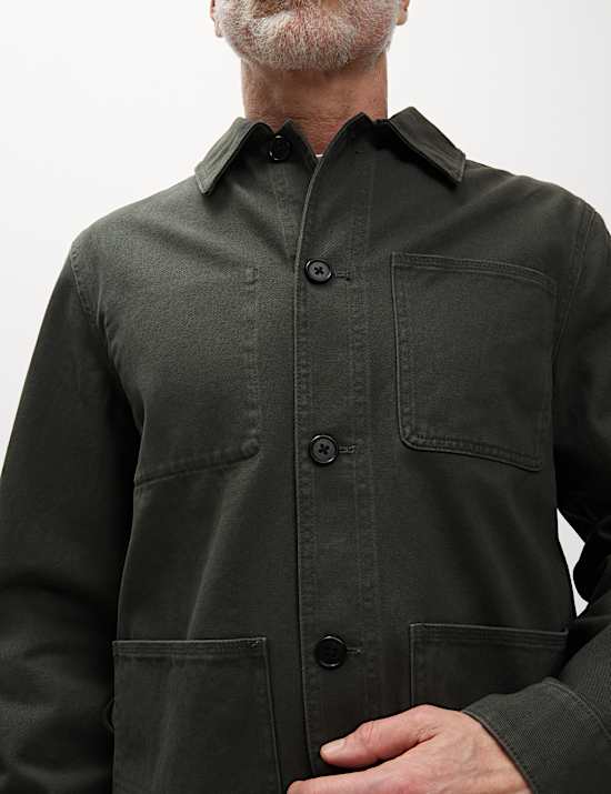 Pure Cotton Chore Jacket