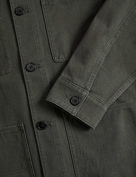 Pure Cotton Chore Jacket