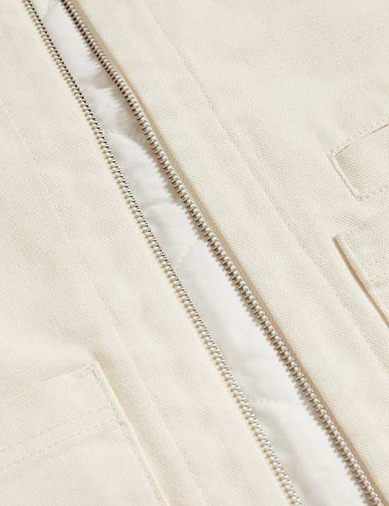 Padded Cotton Rich Canvas Gilet