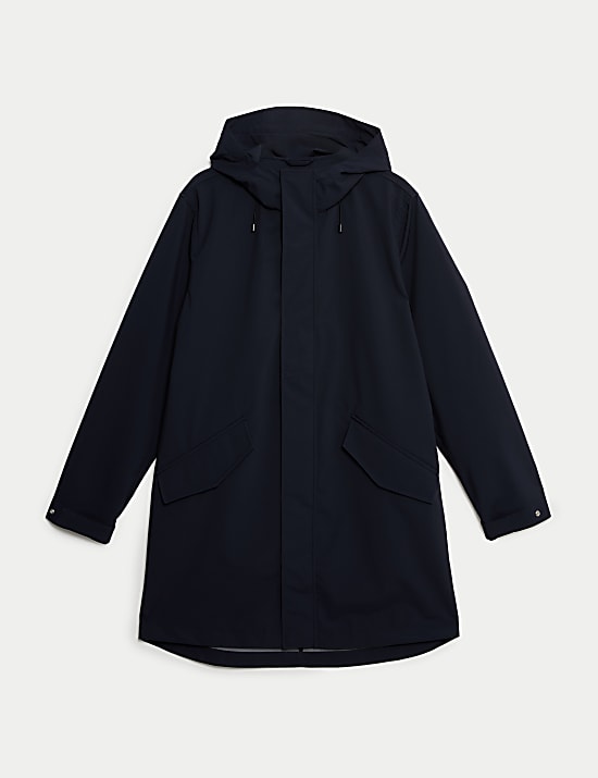 Gabardina con capucha con Stormwear™
