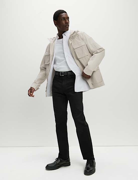 4 Pocket Hooded Field Jacket