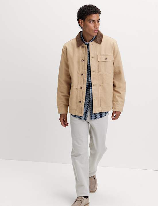Pure Cotton 3 Pocket Barn Jacket