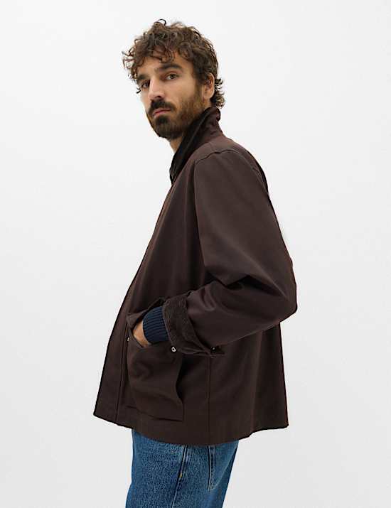 Veste cir&eacute;e 100 % coton