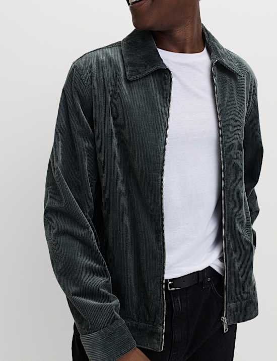 Corduroy Harrington Jacket