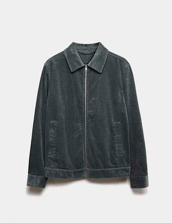 Corduroy Harrington Jacket