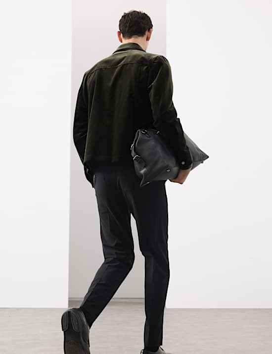 Pure Cotton Velvet Trucker