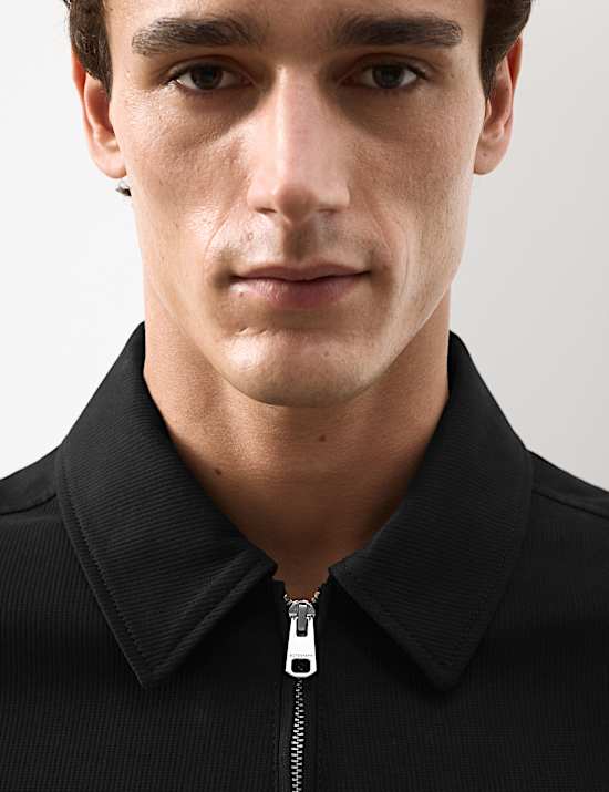 Corduroy Blouson Harrington Jacket