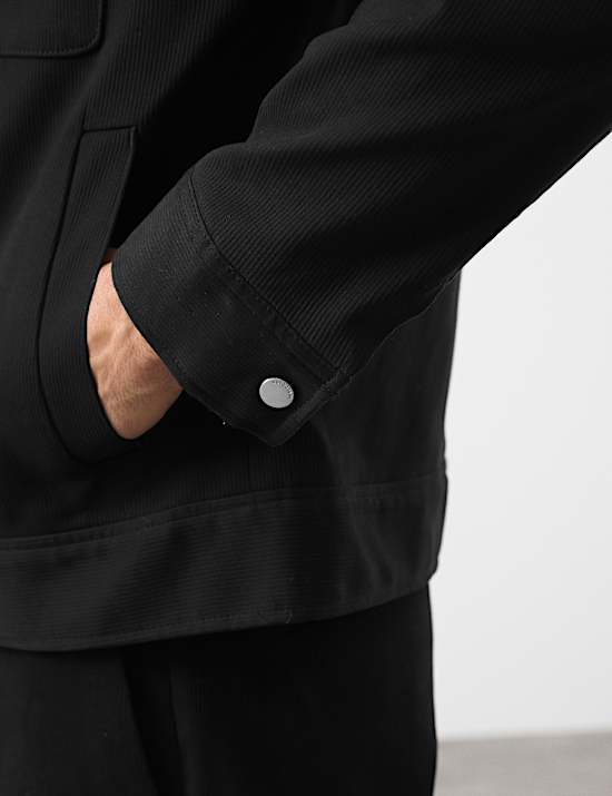 Corduroy Blouson Harrington Jacket