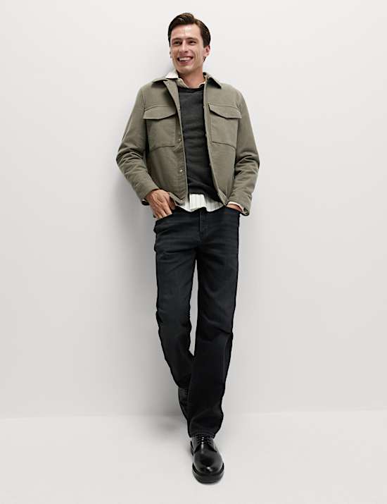 Cotton Rich Moleskin Trucker