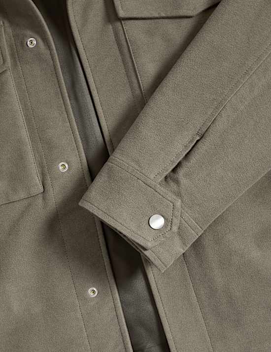 Cotton Rich Moleskin Trucker