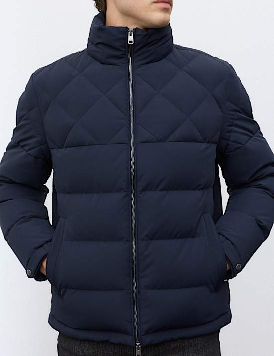 Hooded Padded Quilted Puffer Jacket