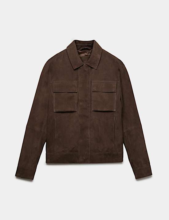 Suede Trucker Jacket