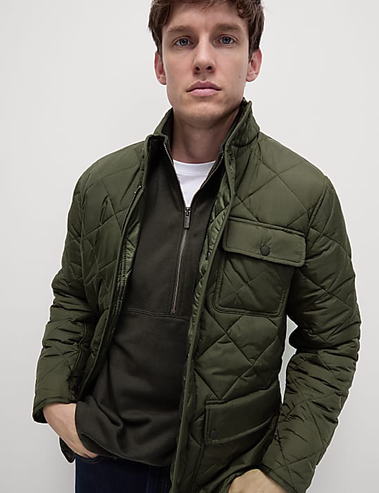Quilted Padded Jacket with Stormwear&trade;