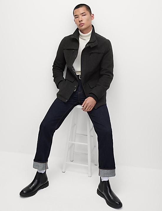 Marks and spencer mens coats jackets deals
