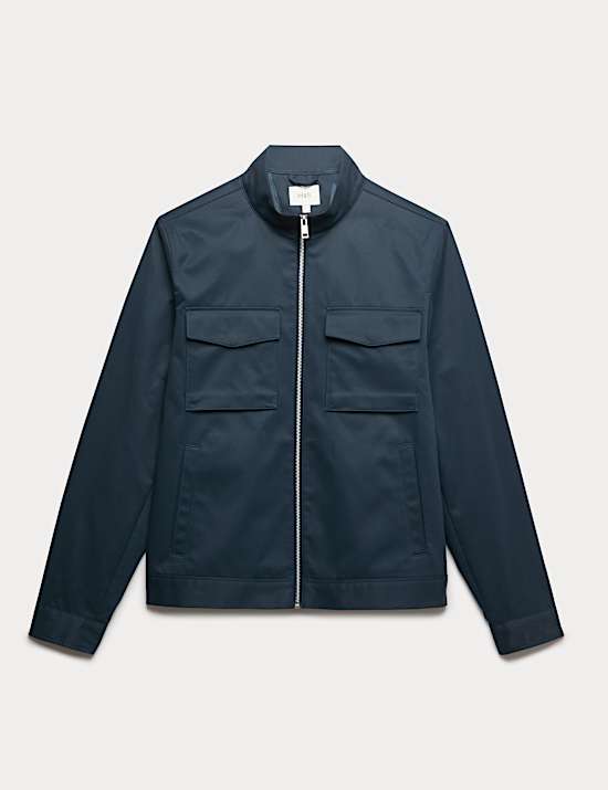 Pure Cotton Harrington Jacket