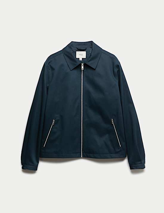 Pure Cotton Harrington Jacket