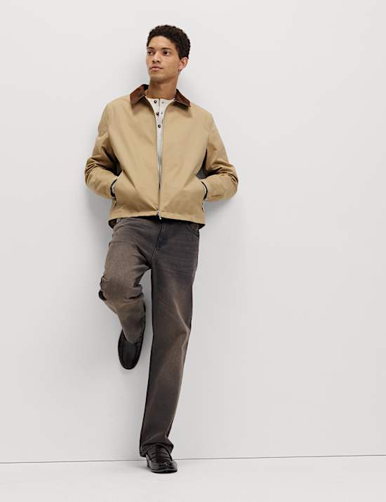 Pure Cotton Harrington Jacket