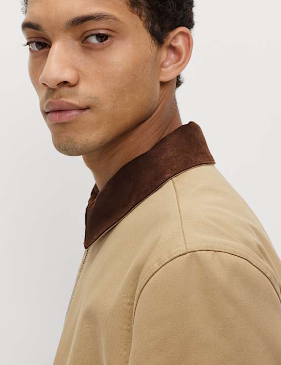 Pure Cotton Harrington Jacket