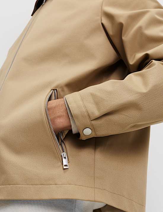 Pure Cotton Harrington Jacket