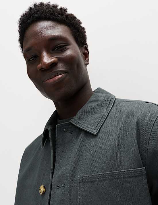 Pure Cotton Chore Jacket