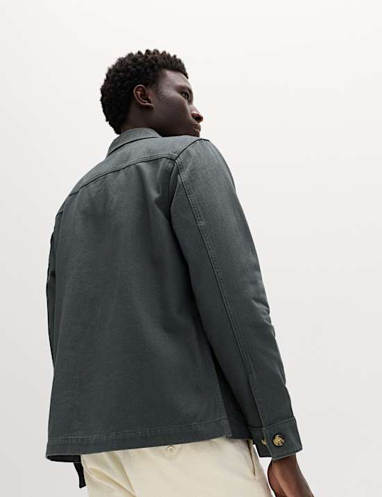 Pure Cotton Chore Jacket