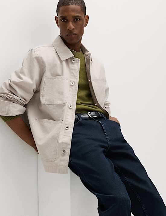 Pure Cotton Utility Jacket