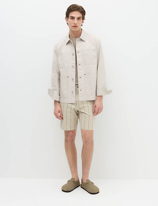 Pure Cotton Utility Jacket