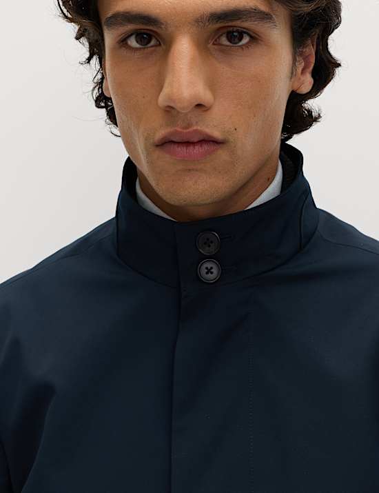 Funnel Neck Mac with Stormwear&trade;