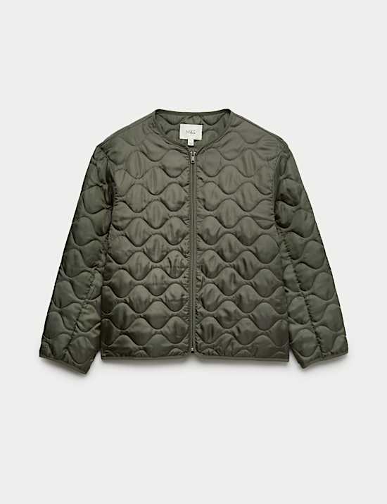 2 in 1 Cotton Rich Washed Hooded Parka Jacket