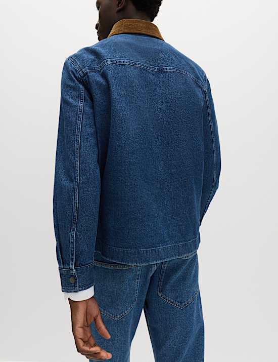 Denim Harrington Jacket