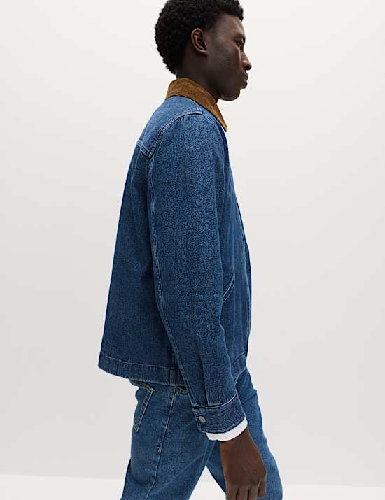 Denim Harrington Jacket
