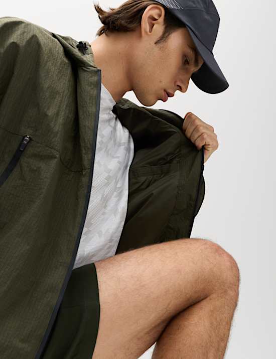 Hooded Sports Jacket with Stormwear&trade;