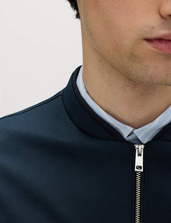 Zip-Up Bomber Jacket