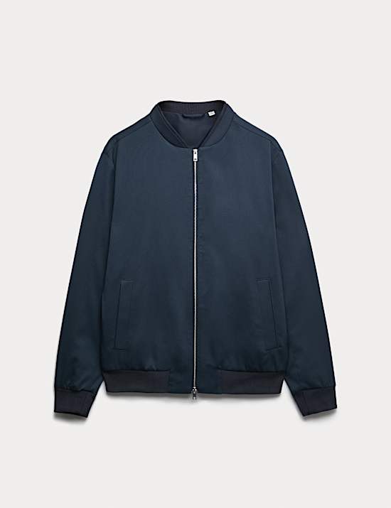 Zip-Up Bomber Jacket