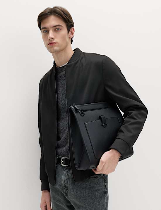 Zip-Up Bomber Jacket