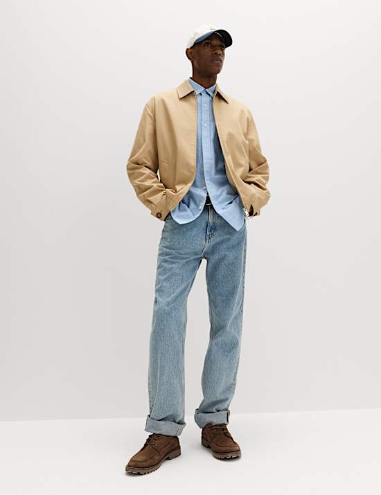 Pure Cotton Harrington Jacket