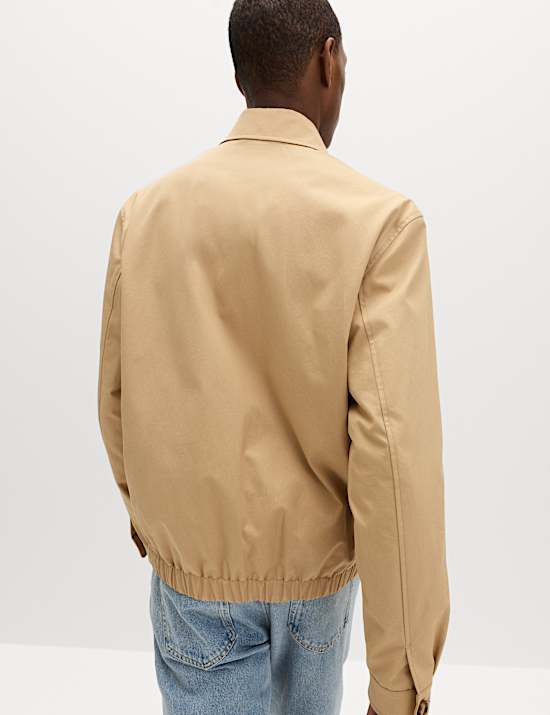 Pure Cotton Harrington Jacket