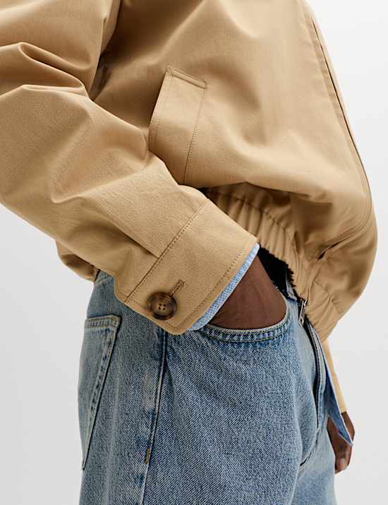 Pure Cotton Harrington Jacket