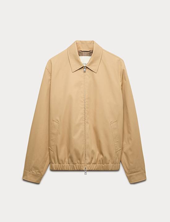 Pure Cotton Harrington Jacket