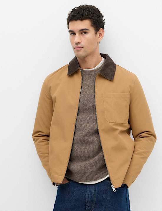 Canvas Padded Utility Jacket
