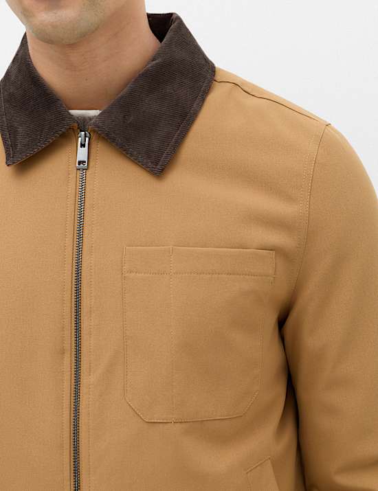 Canvas Padded Utility Jacket