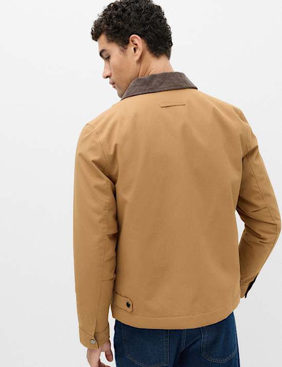 Canvas Padded Utility Jacket
