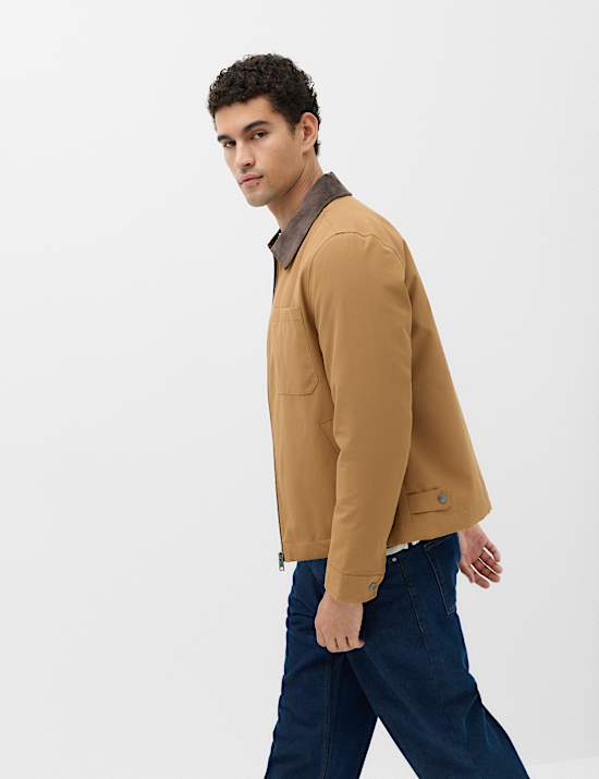Canvas Padded Utility Jacket