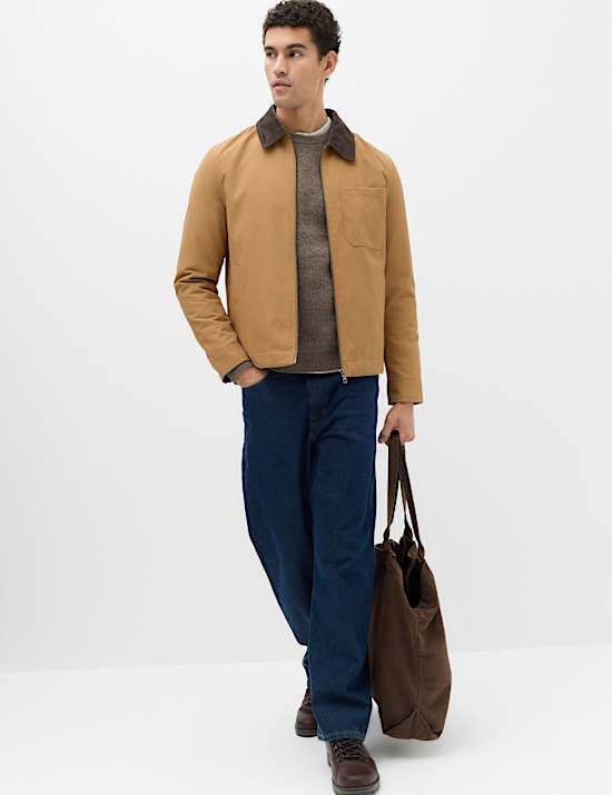 Canvas Padded Utility Jacket
