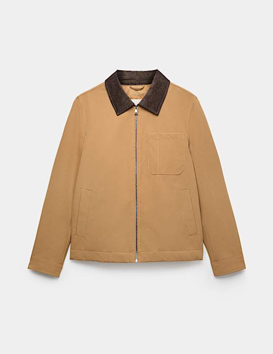 Canvas Padded Utility Jacket