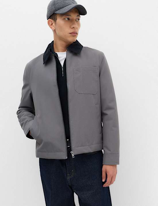 Canvas Padded Utility Jacket