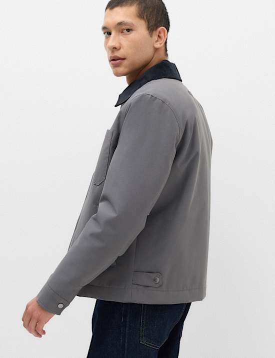Canvas Padded Utility Jacket
