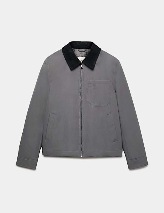 Canvas Padded Utility Jacket